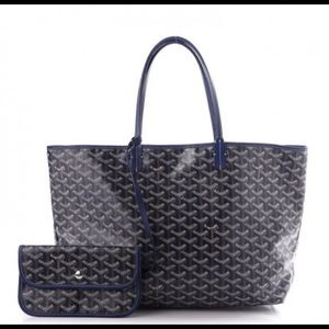 Authentic Goyard Navy Tote!!